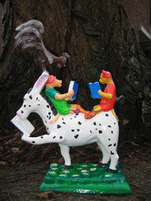 lesende Bremer Stadtmusikanten No.042 Pippi Langstrumpf
-verkauft-
