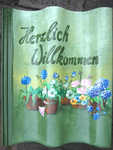 Stillleben auf Deko-Dachpfanne, Sonderanfertigung