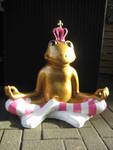 Titelbild des Albums: Grosser meditierender Yoga- Frosch