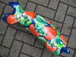 Erdbeeren, blau-metallic