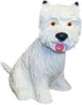 Westie sitzend, H�he: 37cm
