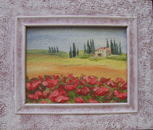 Mohn Landschaft