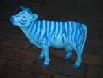 blaue Zebra-Kuh, Auftragsarbeit