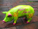 Moin Moin Schwein f�r die Haust�r, Auftragsarbeit