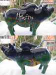 "Hexina" Sparschwein mit Fl�geln