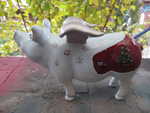 Hummel-Sparschwein weihnachtlich