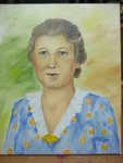 Portrait in �l, 40x50cm, Auftragsarbeit