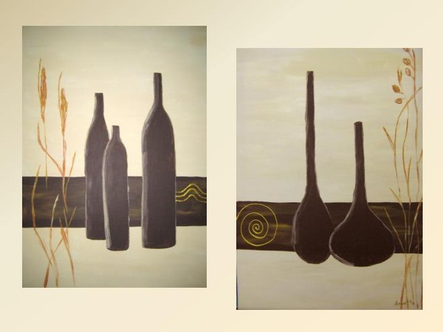 Stillleben von Annette, Diptichon
