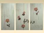 Roses von M.B., Triptichon